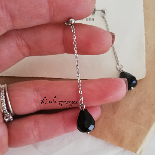 Orecchini Art Deco a goccia