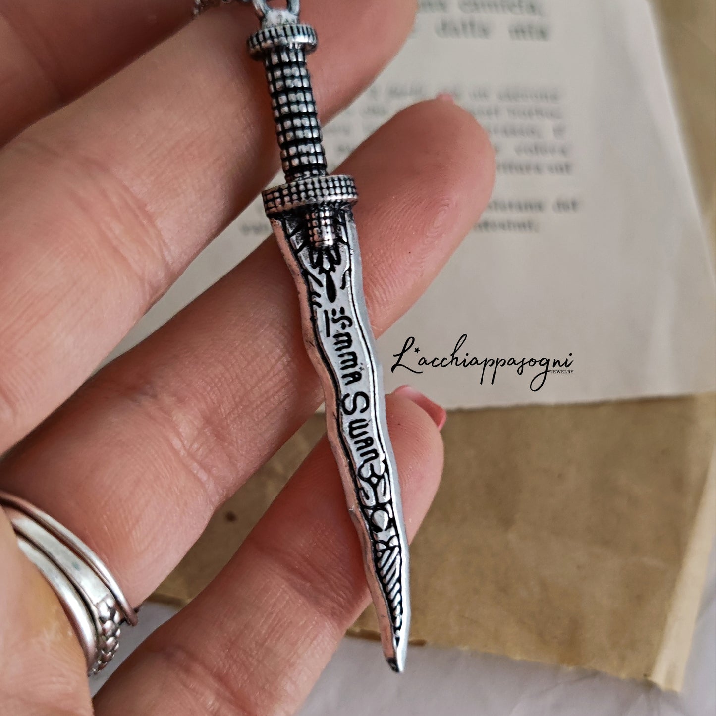 Collana Pugnale del Signore Oscuro