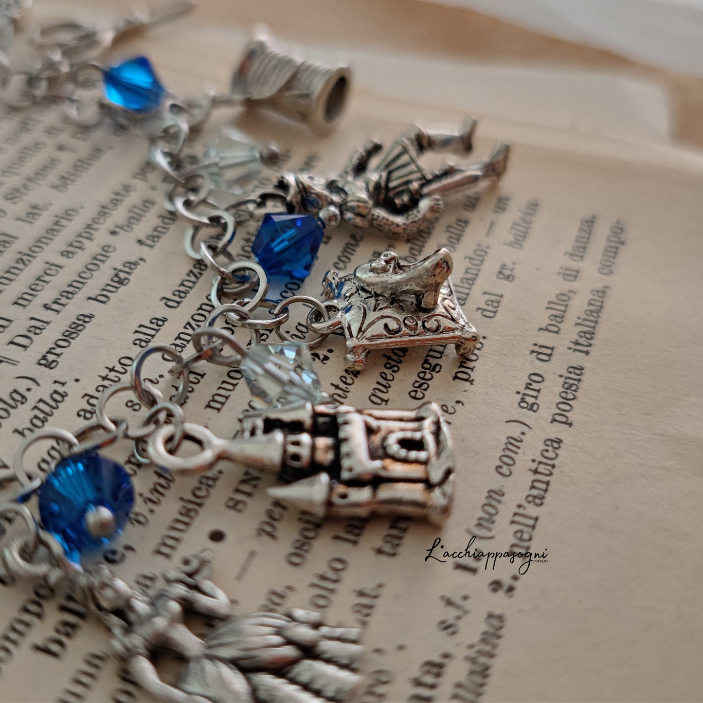 Bracciale multicharms "Cinderella"