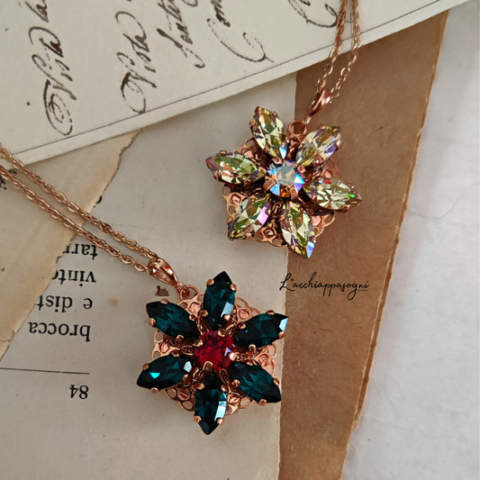 Collana Anastasia con incisione Together in Paris Rose Gold M