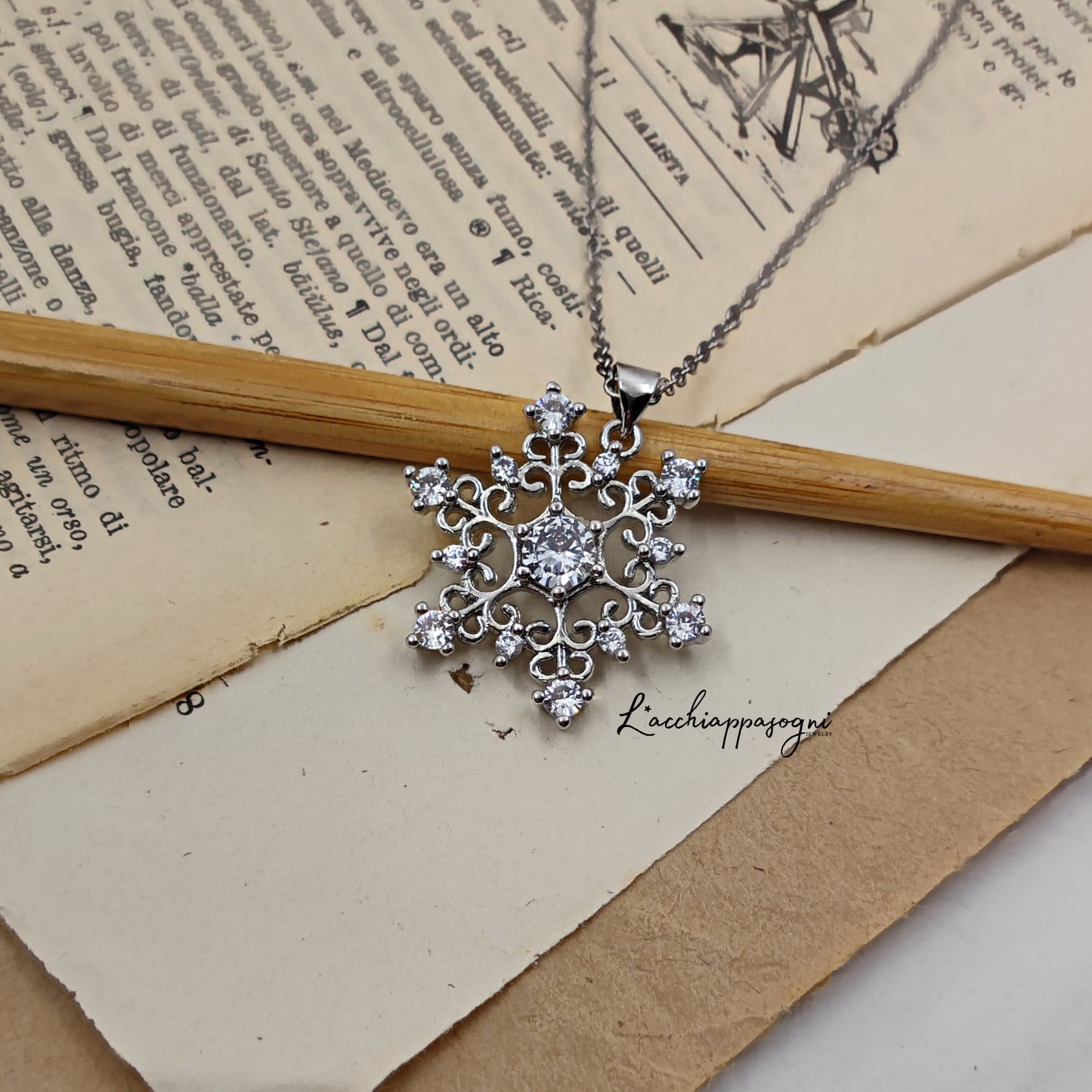 Collana "Silver Snowflake"