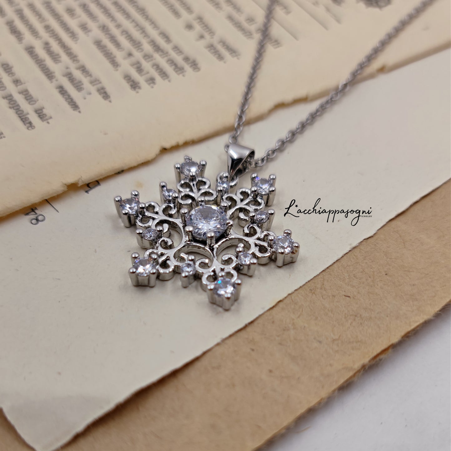 Collana "Silver Snowflake"