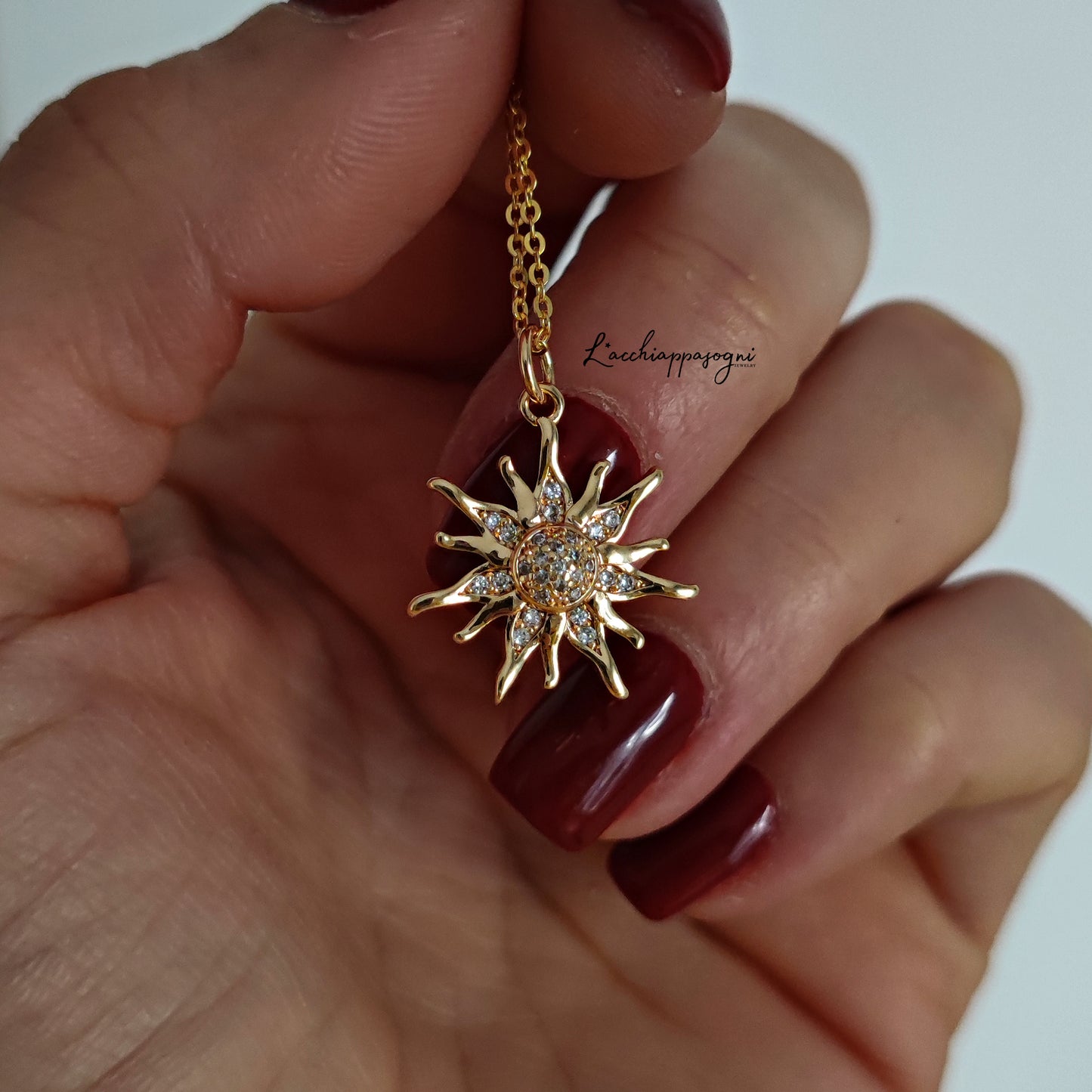 Collana sole Sunburst