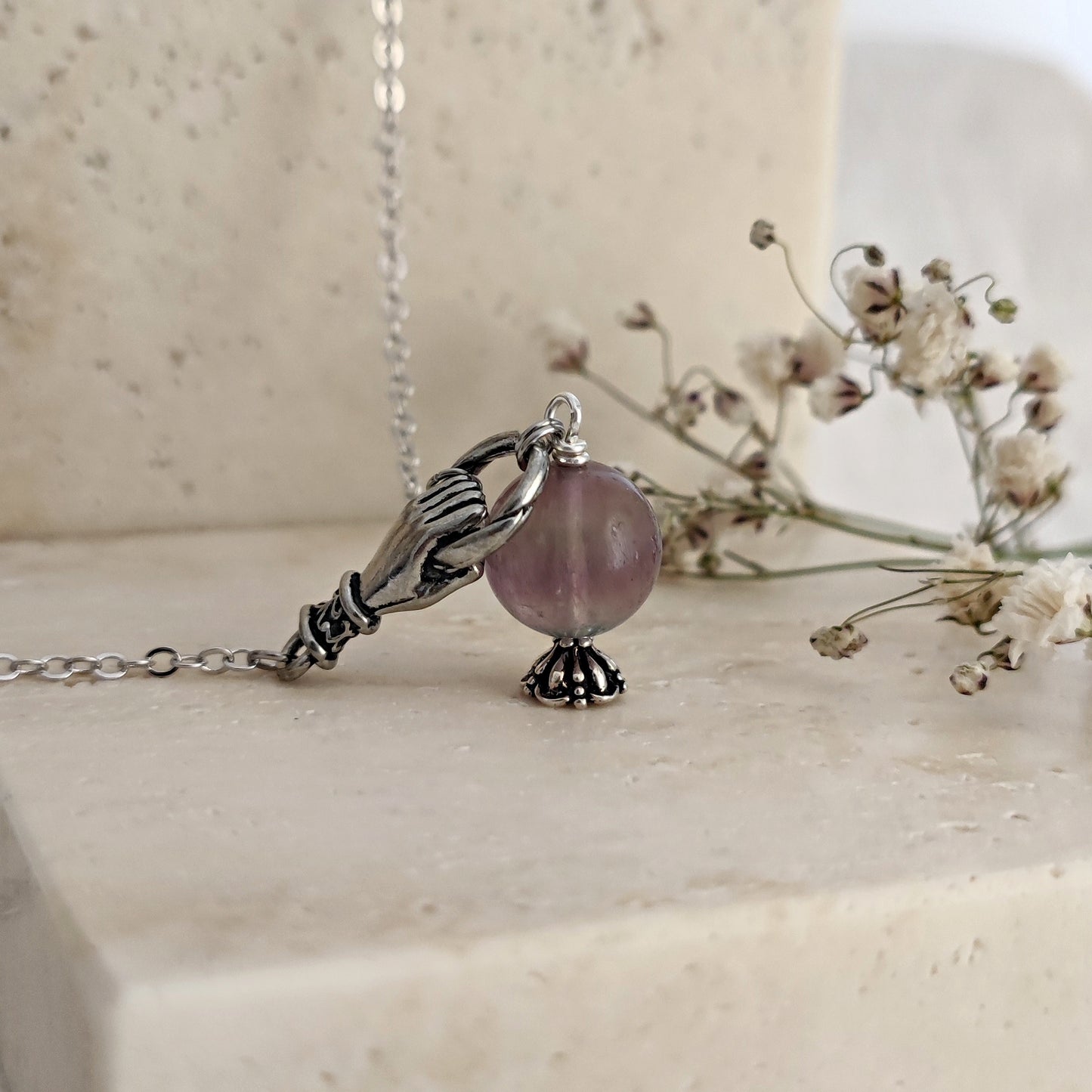 Crystal Ball Necklace