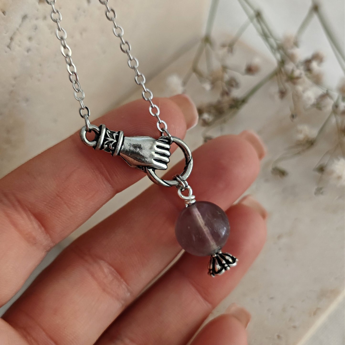 Crystal Ball Necklace