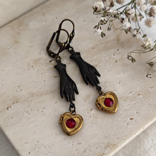 "Veritas Numquam Perit" earrings