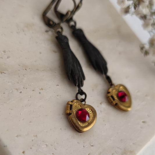 "Veritas Numquam Perit" earrings