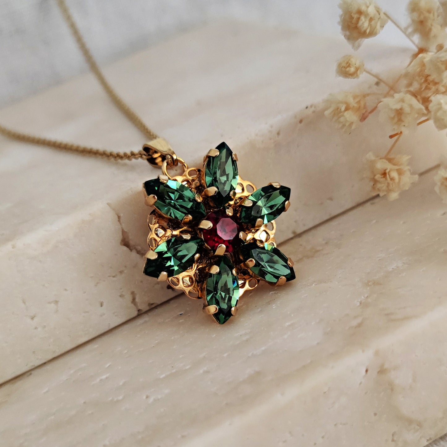 Anastasia Inspired Together In Paris Engraved Necklace ERINITE M