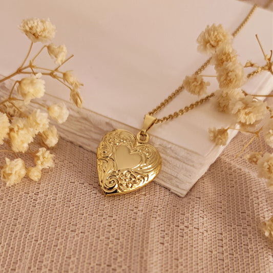 Collana con locket apribile Princess Core