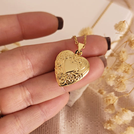 Collana con locket apribile Princess Core