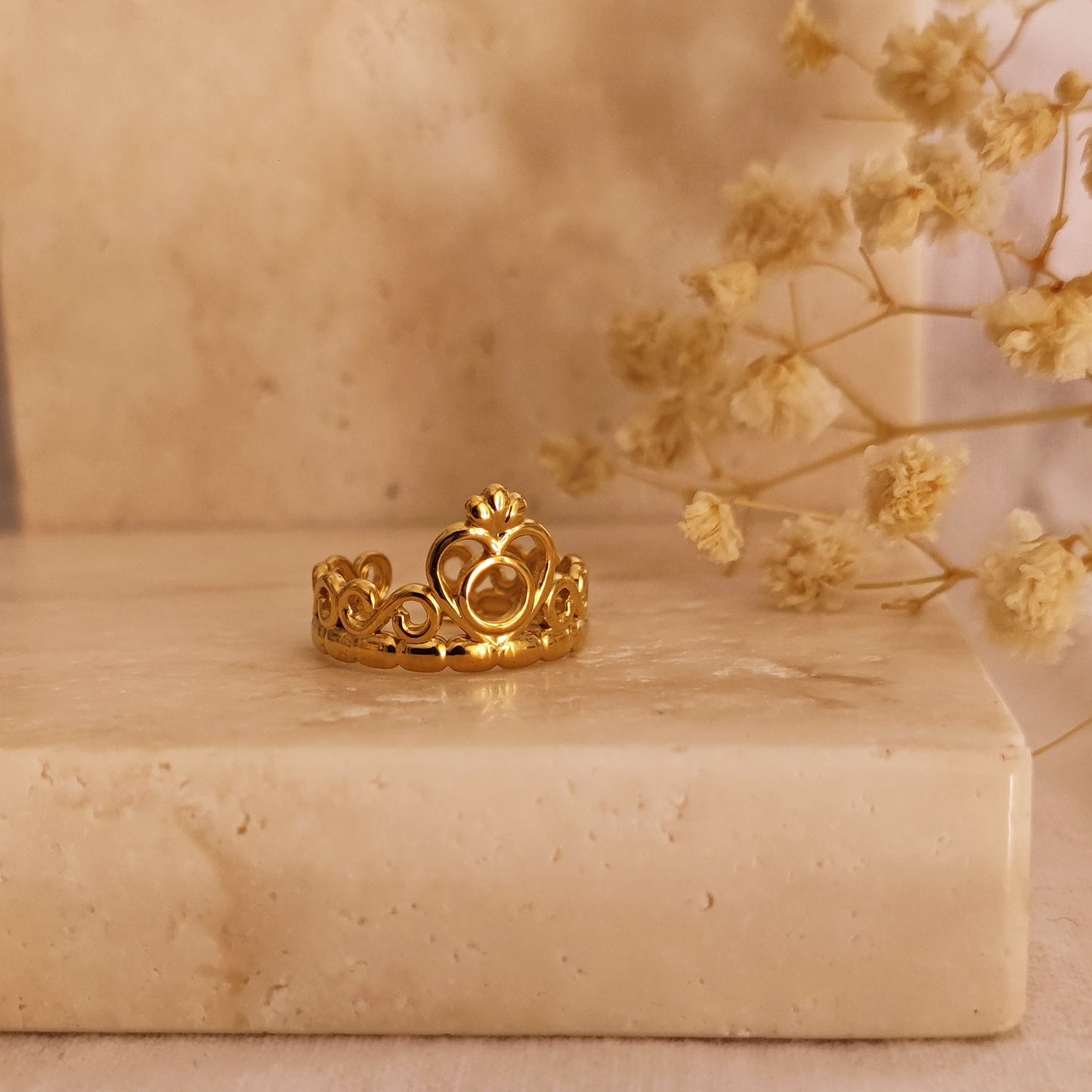 Anello "Heart Crown"