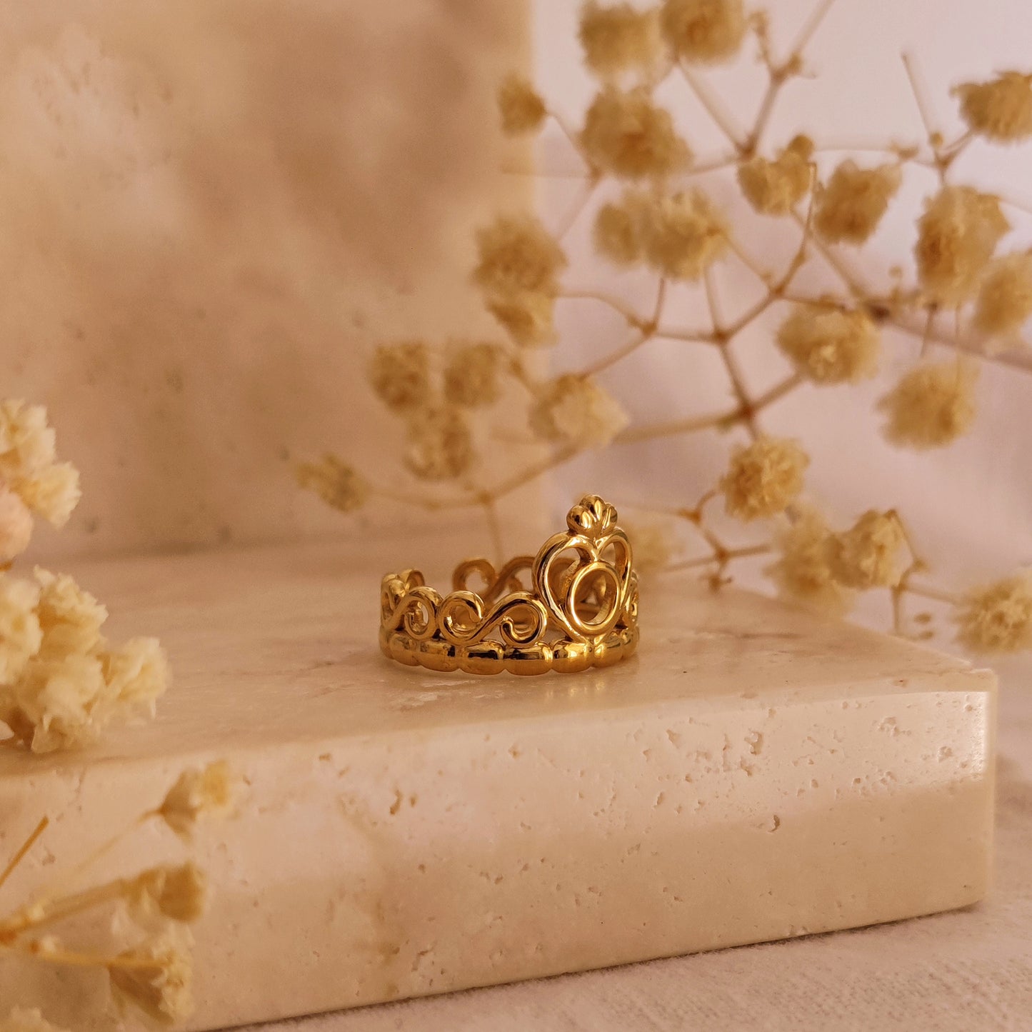 Anello "Heart Crown"