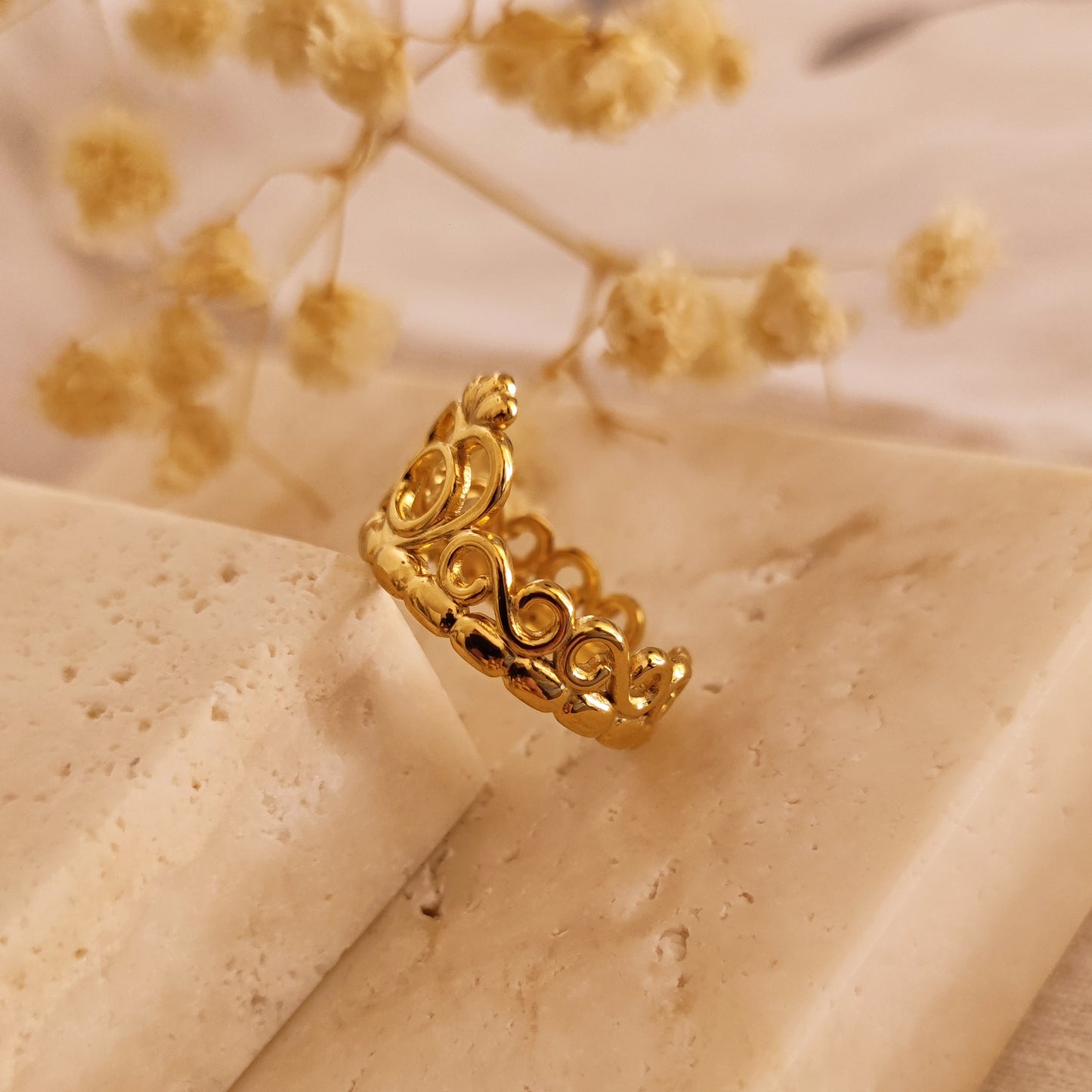 Anello "Heart Crown"