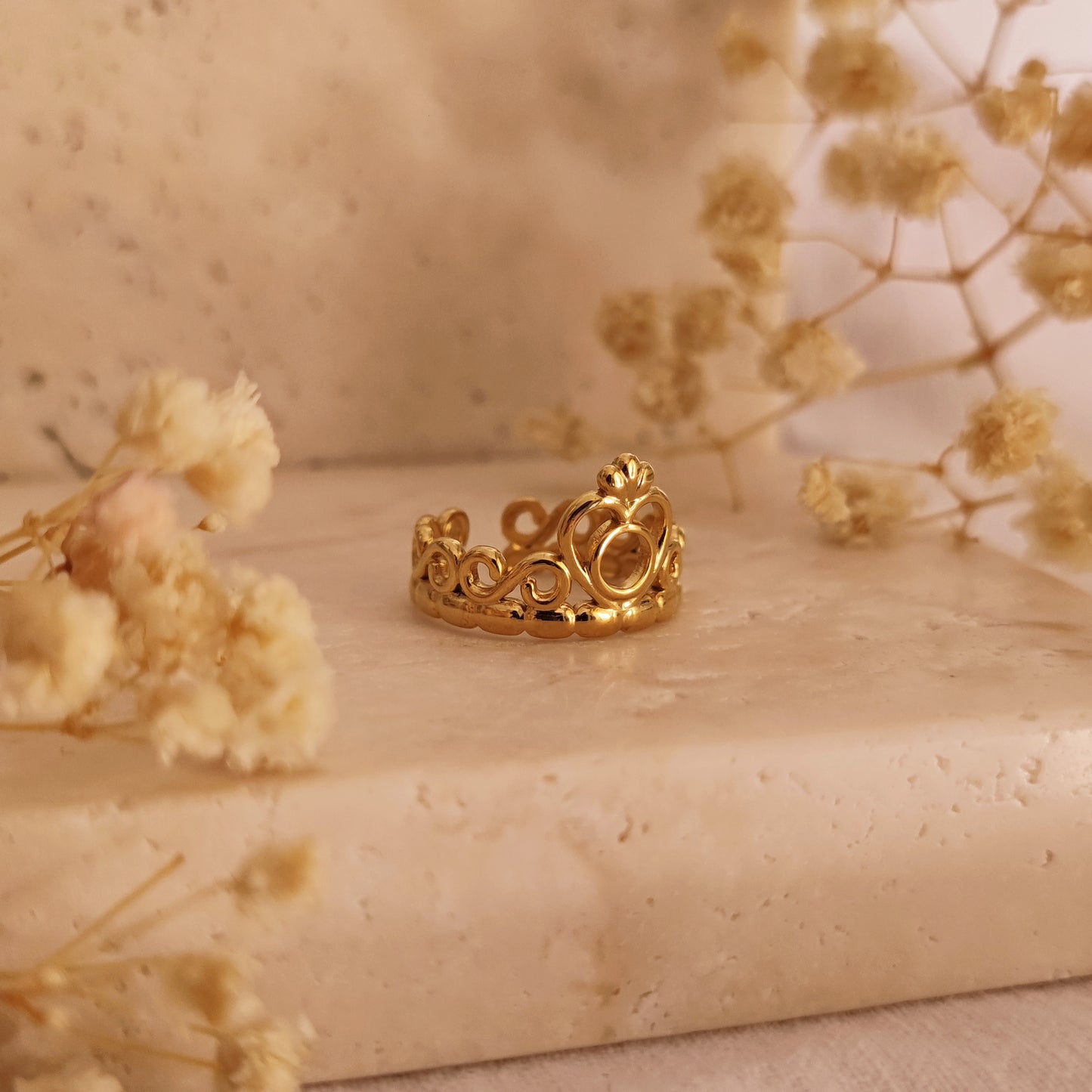 Anello "Heart Crown"