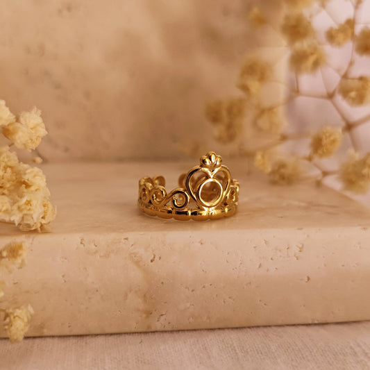 Sailor Moon inspired "Moon Crisis Compact" ring
