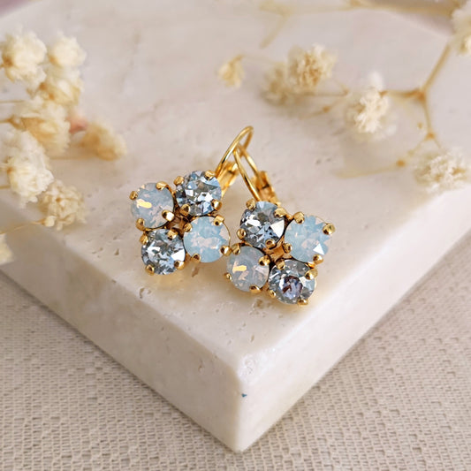 Orecchini Lever Back e Cristalli "Georgiana"