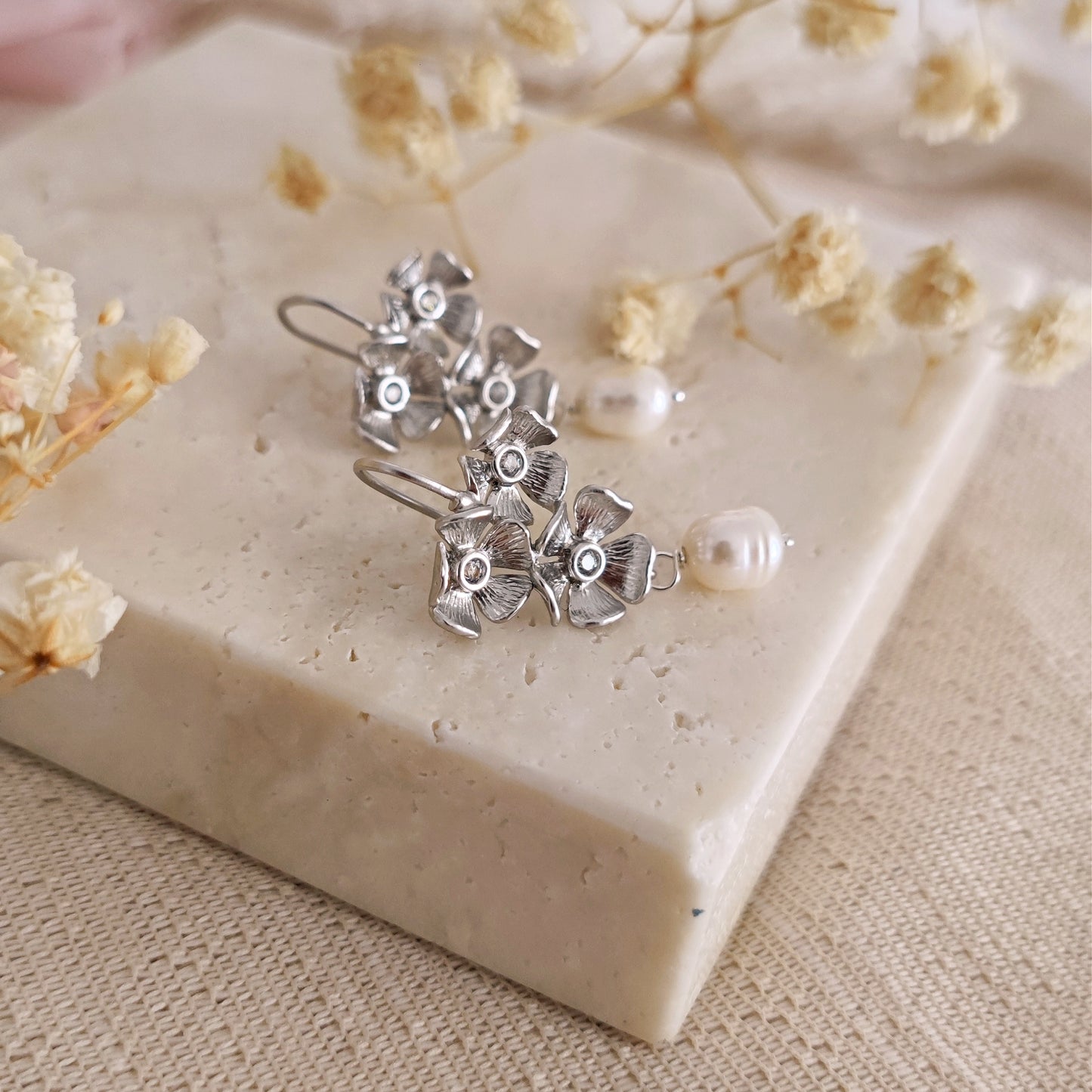 Orecchini Floreali Bouquet "Giselle"