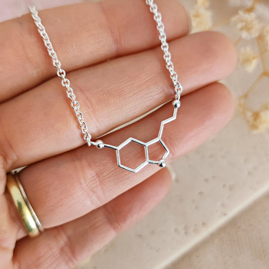 Collana Molecola Serotonina, Molecola della Felicità