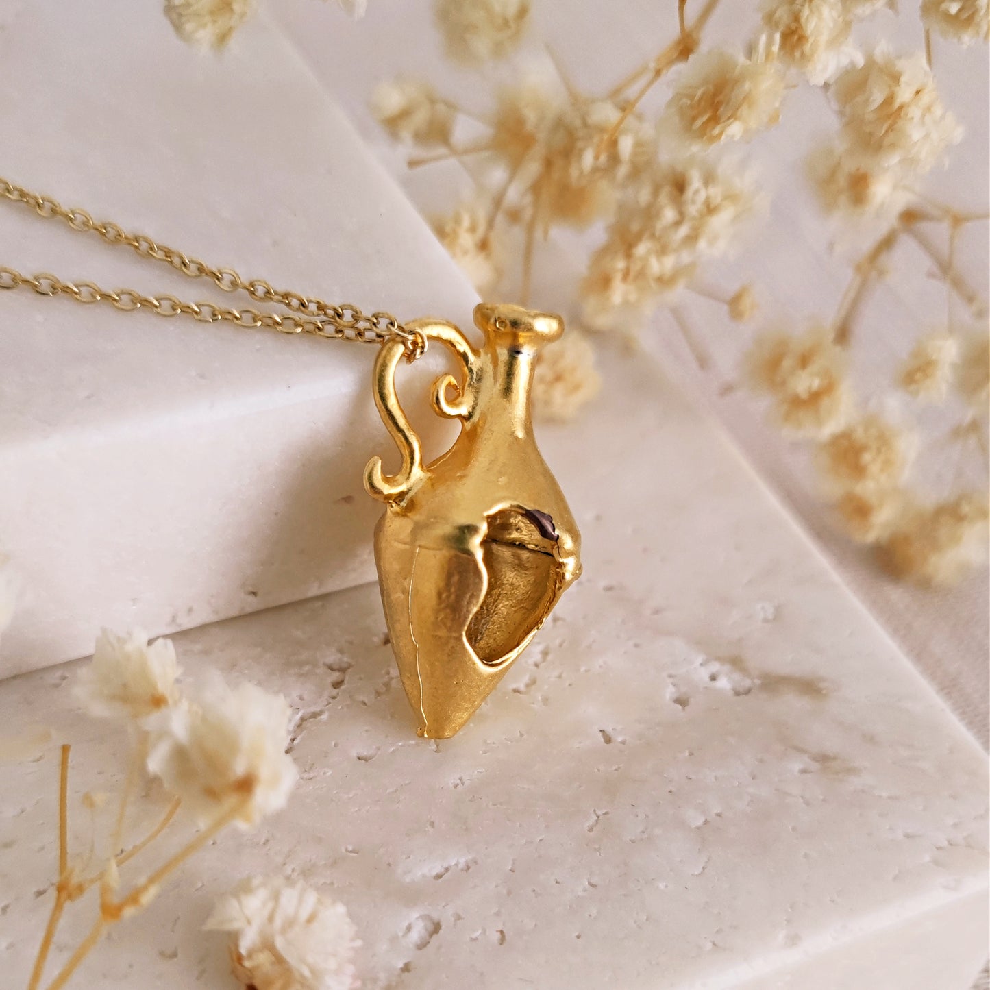 Ancient Greek Amphora Necklace // CALYPSO