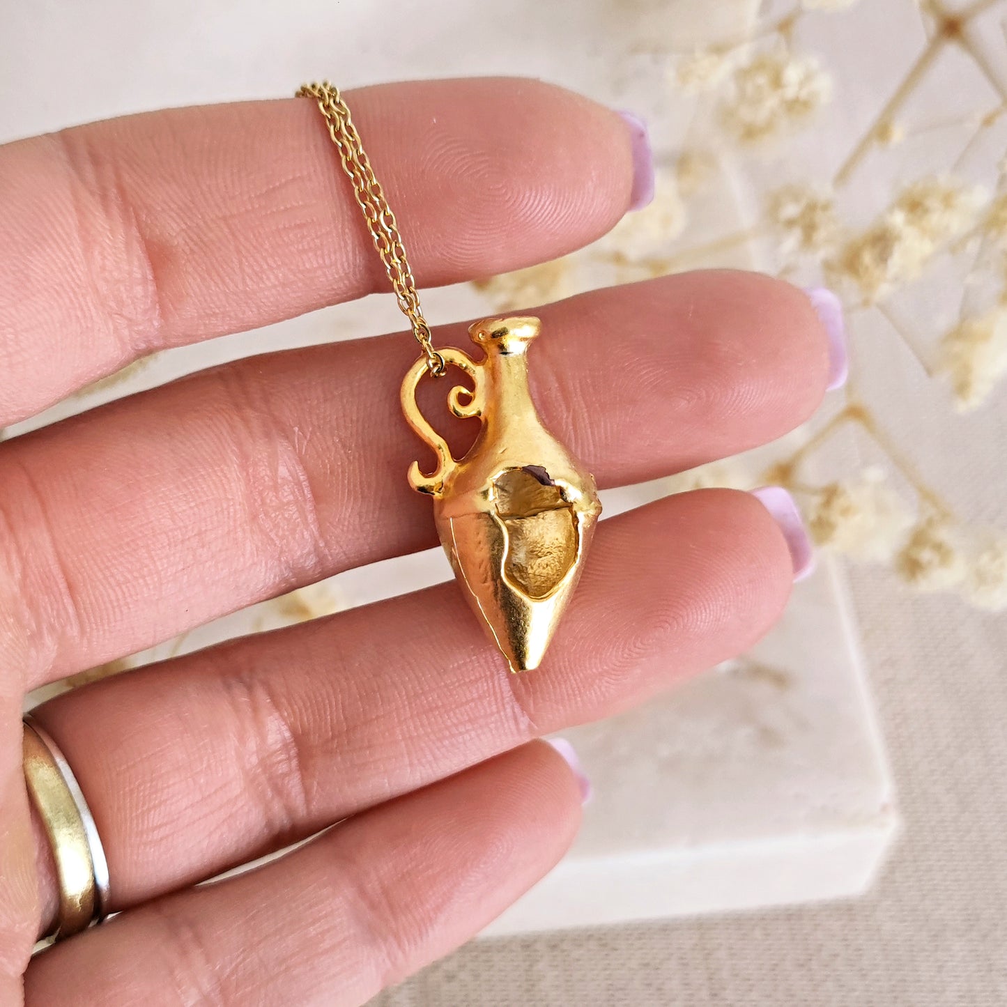 Ancient Greek Amphora Necklace // CALYPSO