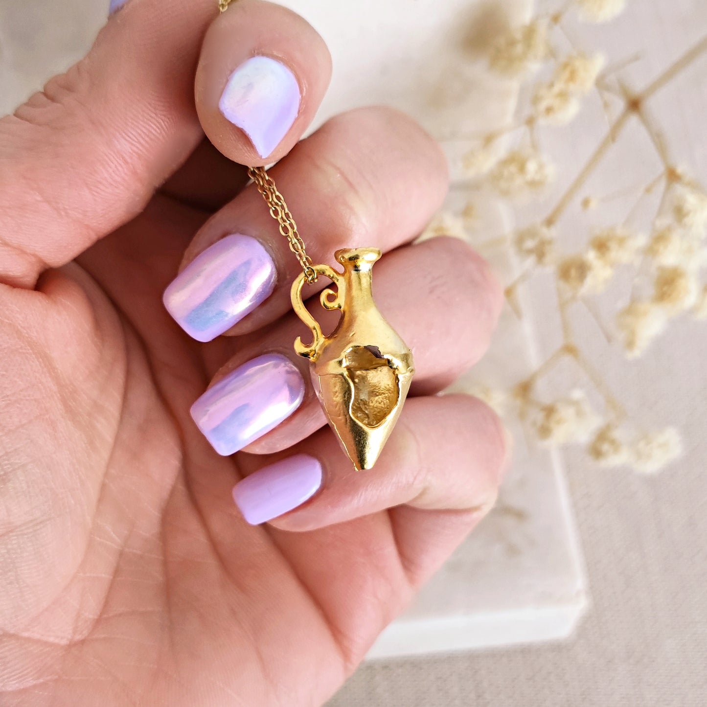 Ancient Greek Amphora Necklace // CALYPSO