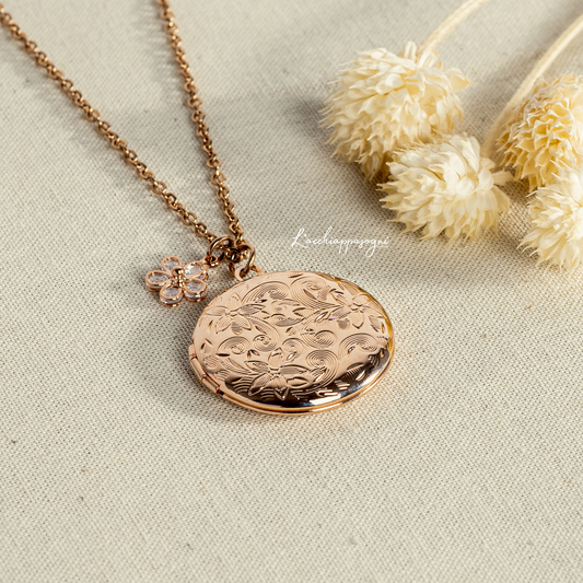 Collana locket apribile "In My Garden"