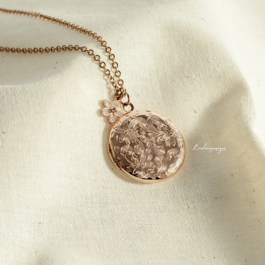 Collana locket apribile "In My Garden"