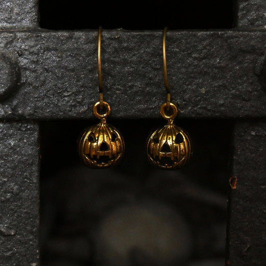 Trick or Treat Pumpkin Earrings