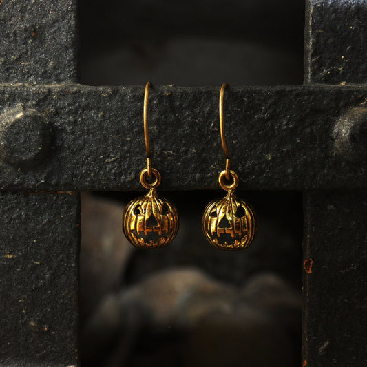 Trick or Treat Pumpkin Earrings