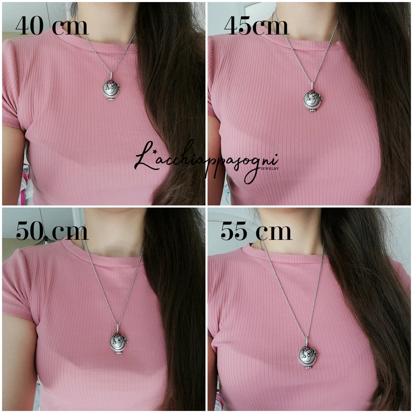Victorian Vervain Locket Necklace