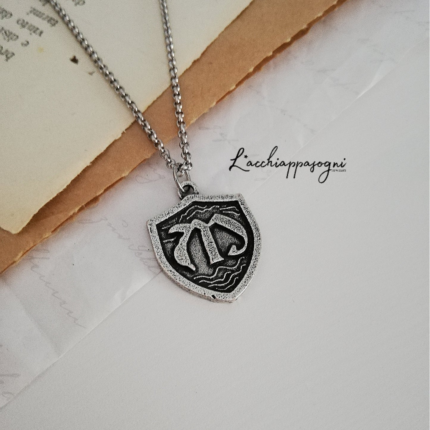 Collana con stemma di famiglia