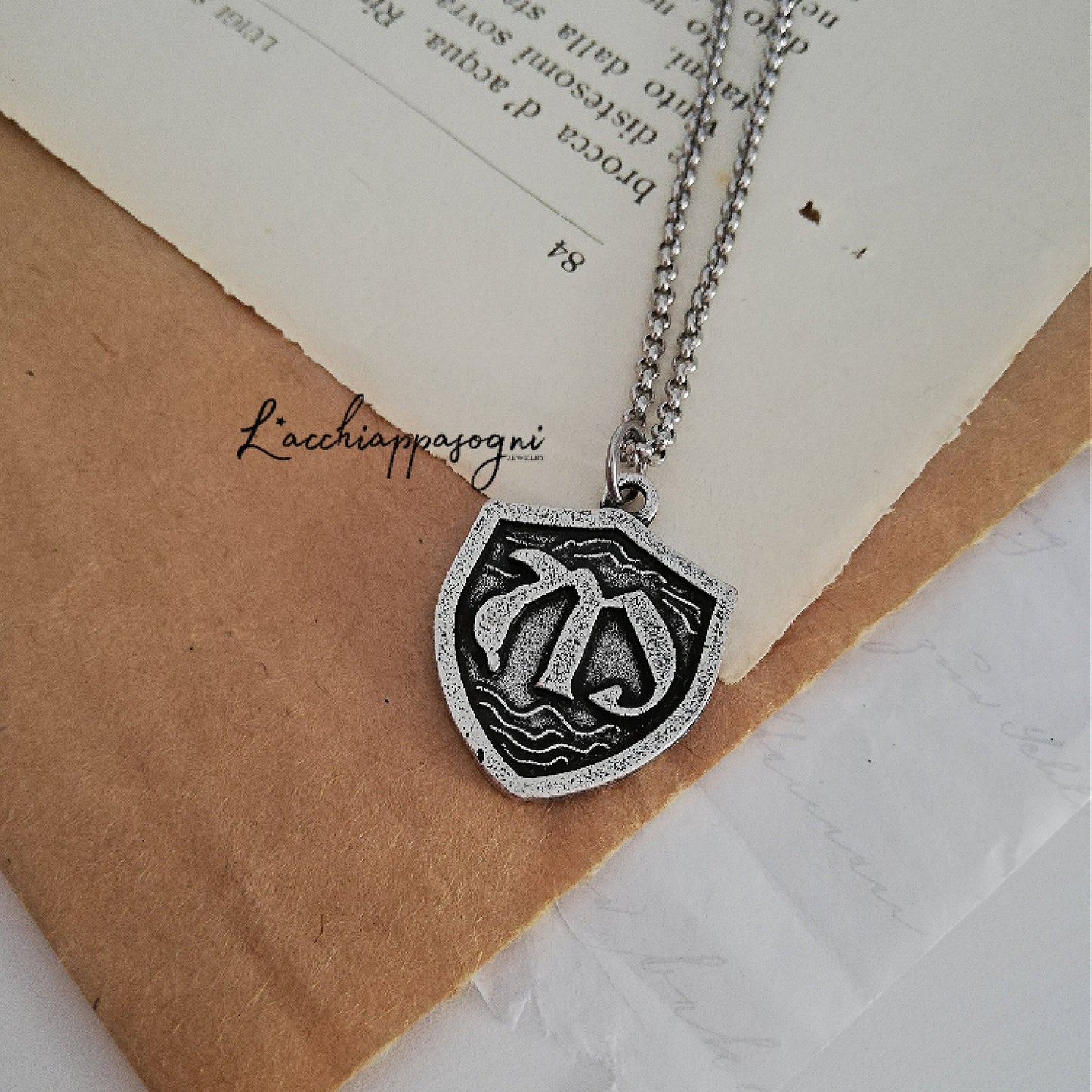 Collana con stemma di famiglia