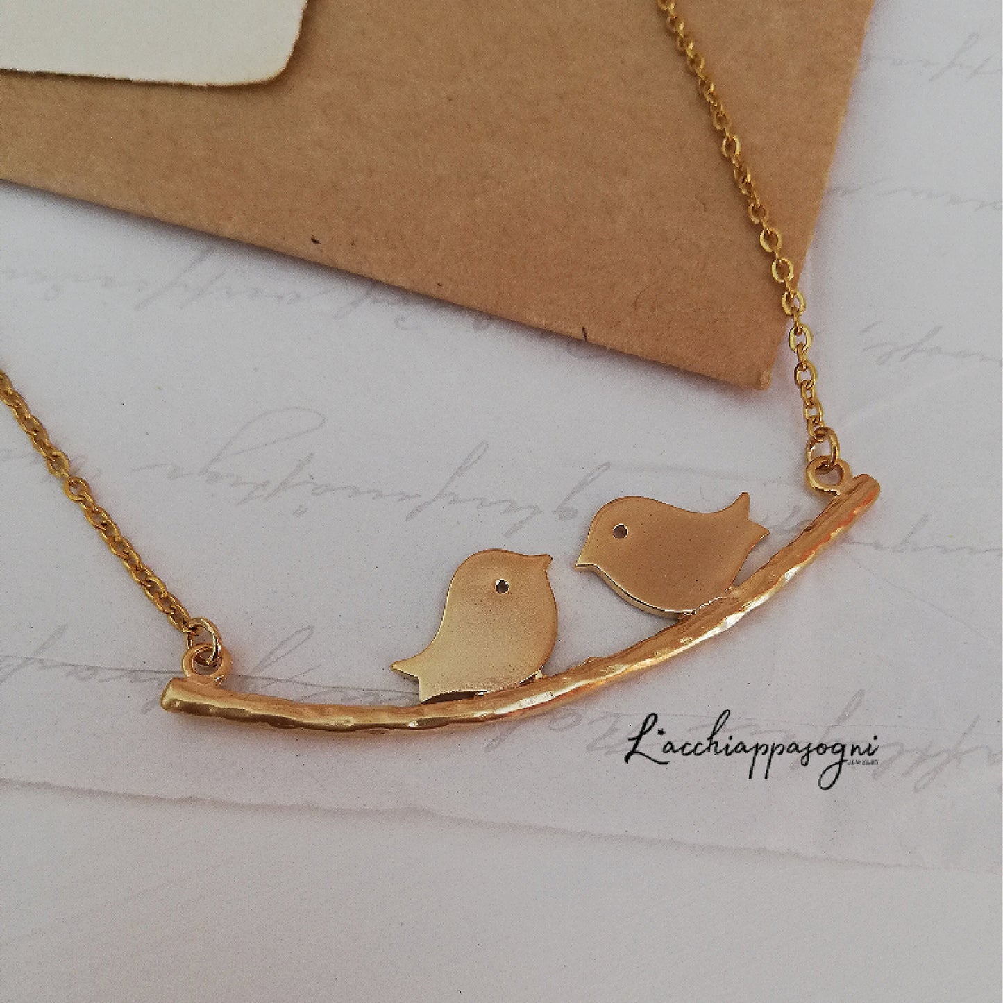Birds on a Branch Necklace