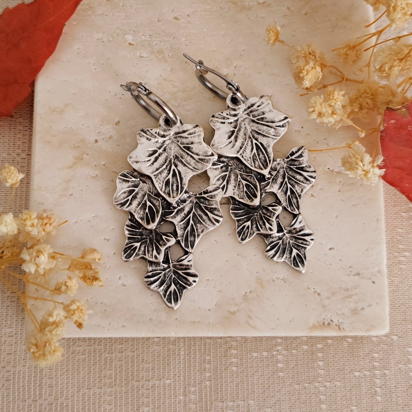 "Ivy of the Forest" earrings