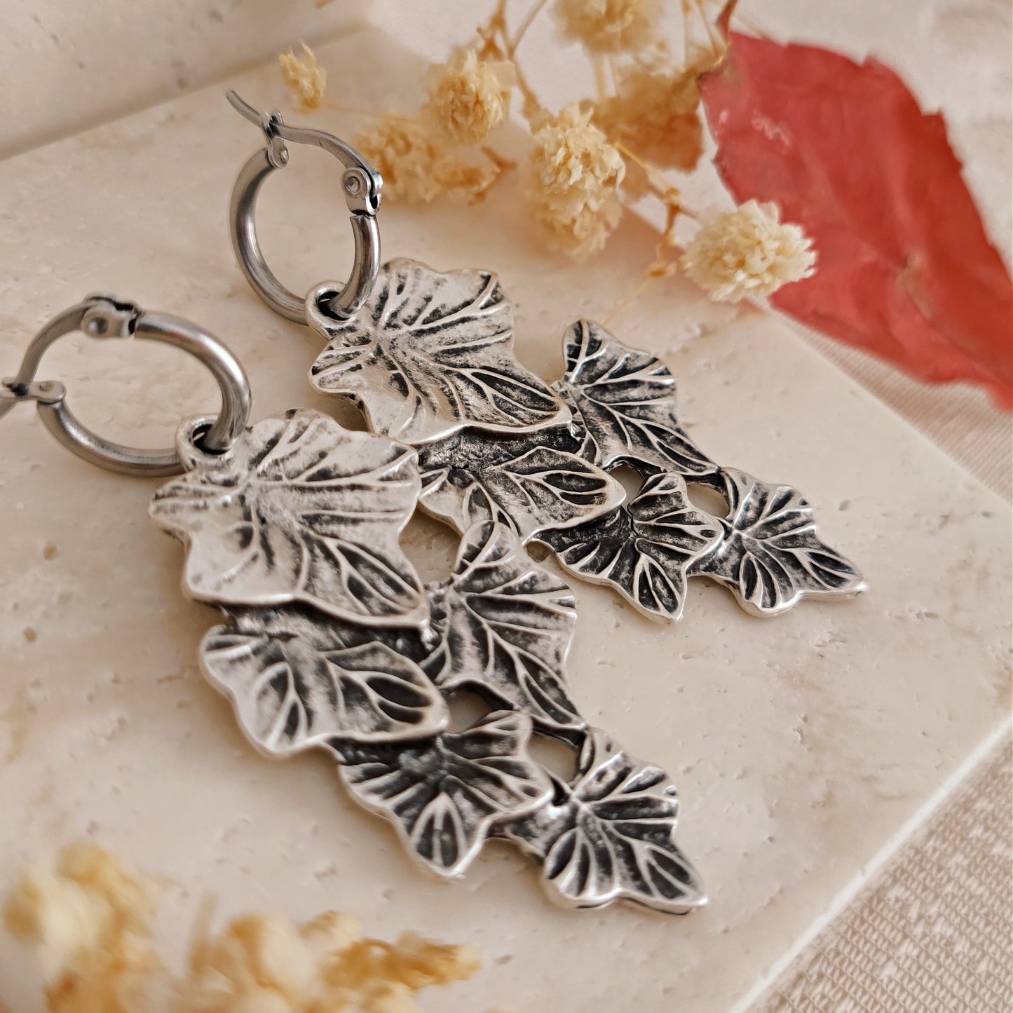 "Ivy of the Forest" earrings