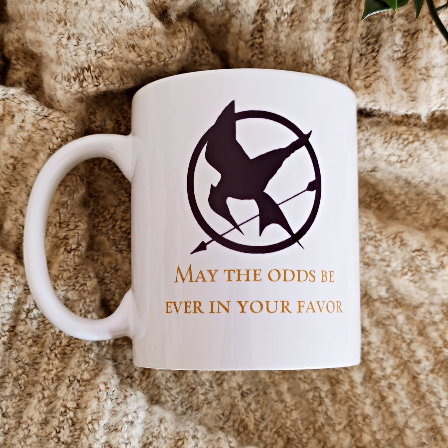 Tazza in ceramica "May the odds be ever in your favor" 325 ml