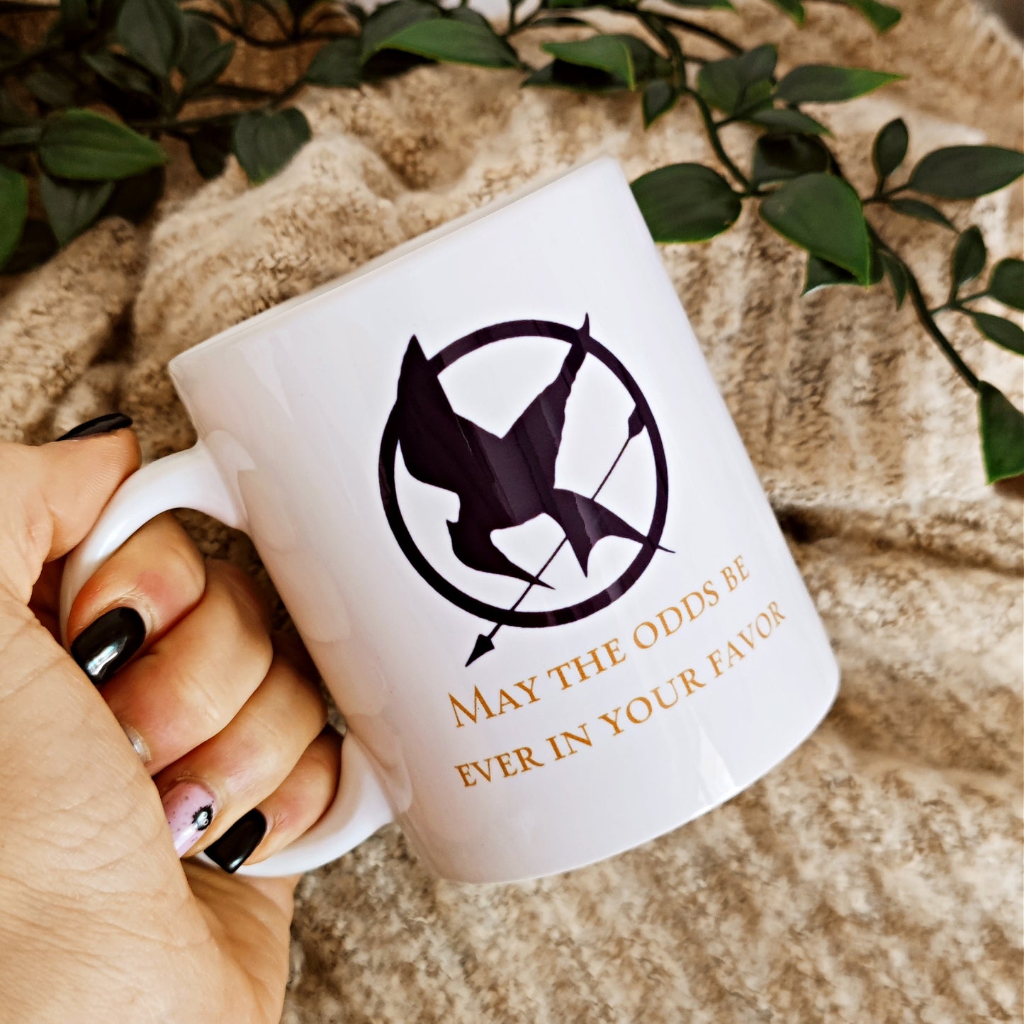 Tazza in ceramica "May the odds be ever in your favor" 325 ml