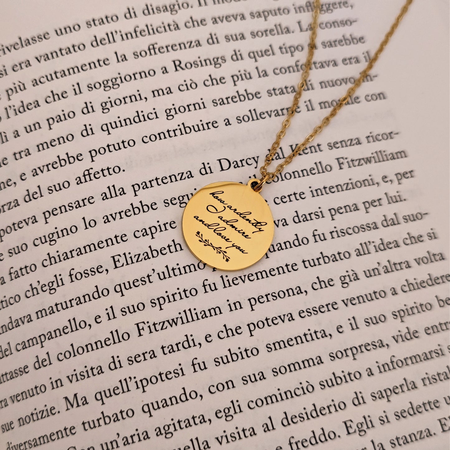 "How Ardently I Admire and Love You" Orgoglio e Pregiudizio, Collana Bookish Mr. Darcy