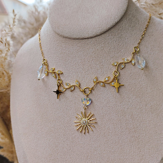 "Apollo & Daphne" choker Necklace