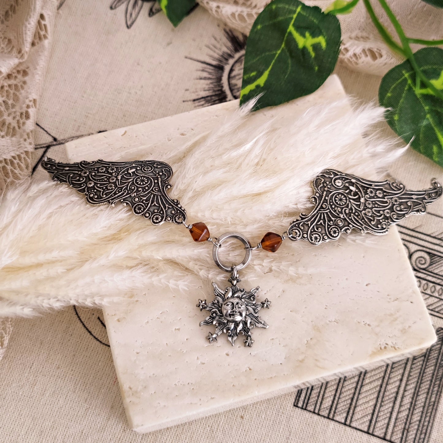 "Flight of Icarus" Choker Necklace