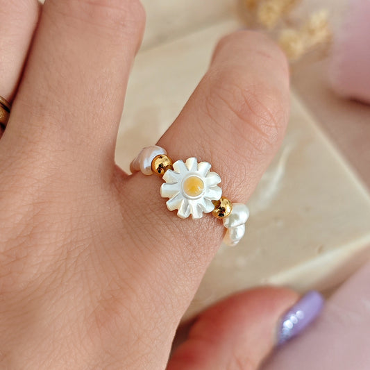 "Moonlight Treasure" Beaded Rings