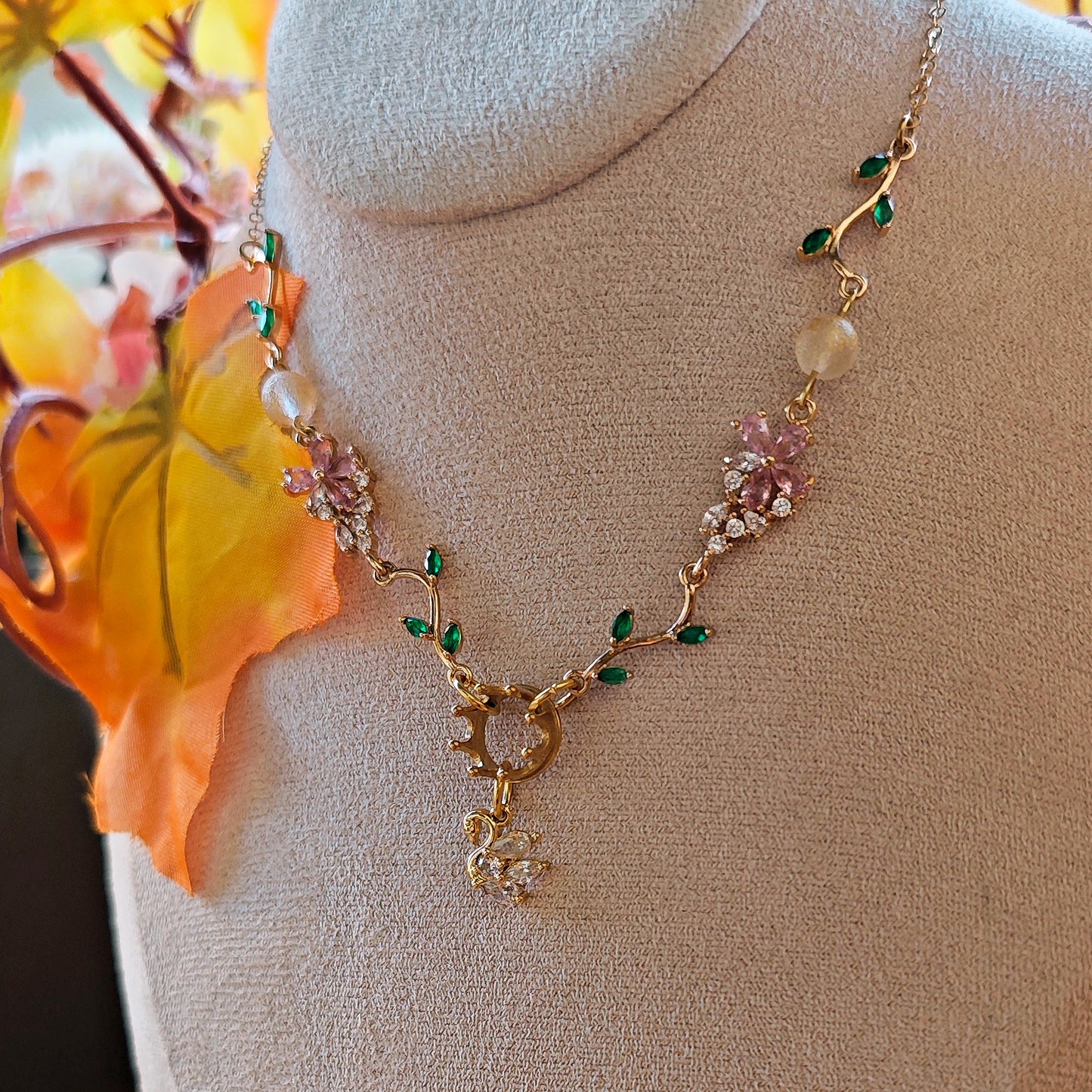 "Nettle Weavings" Necklace