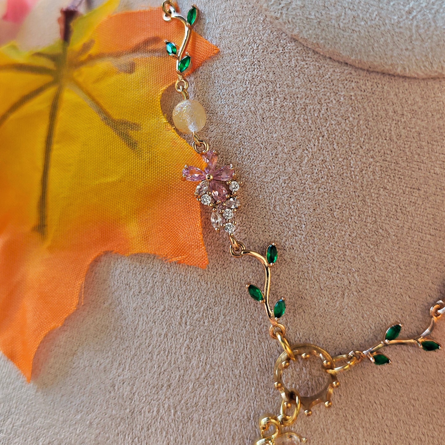 "Nettle Weavings" Necklace