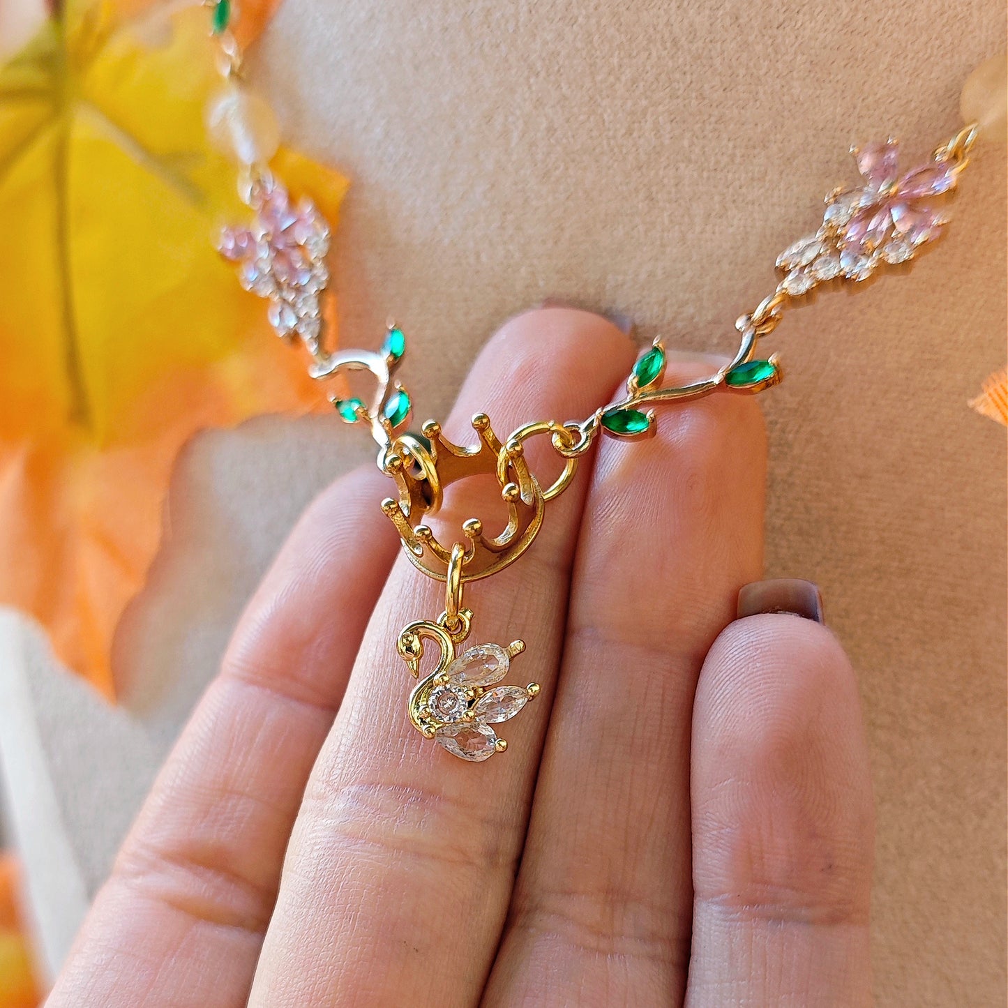 "Nettle Weavings" Necklace
