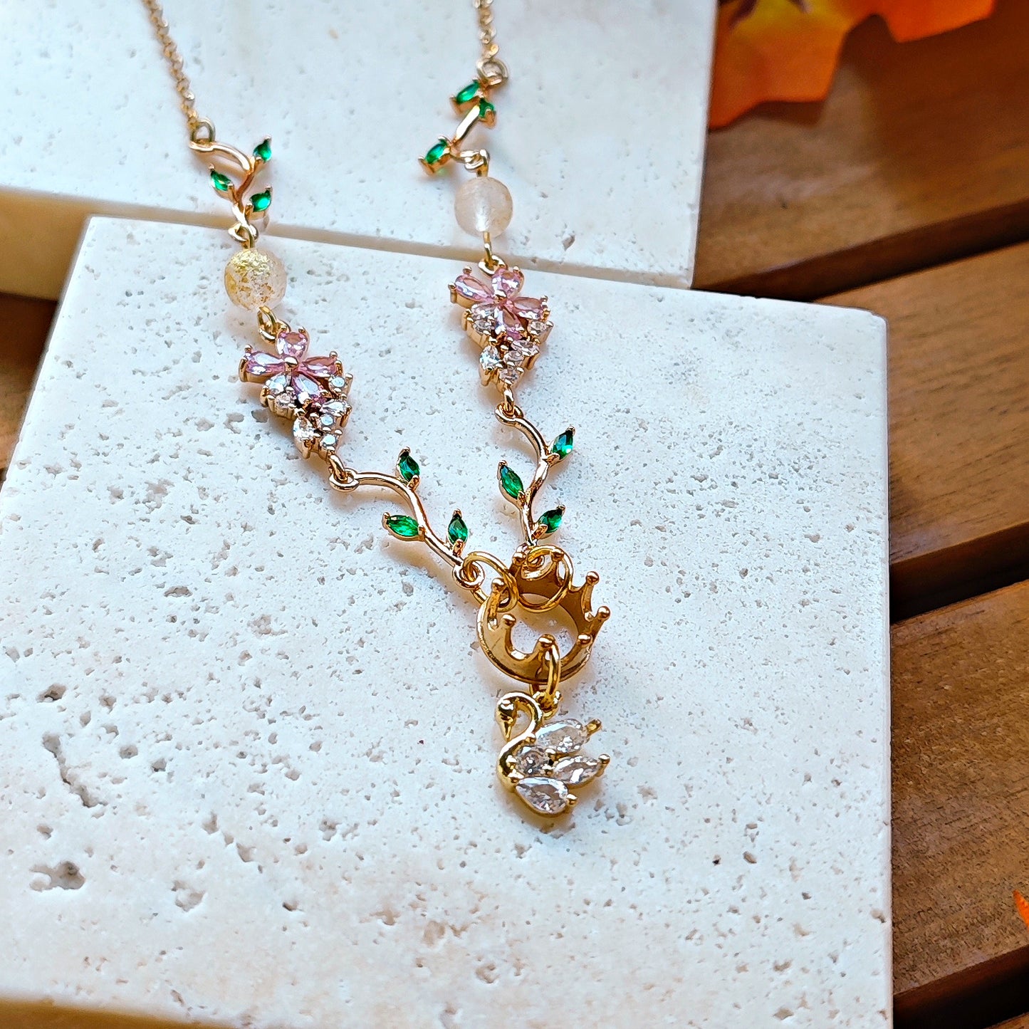 "Nettle Weavings" Necklace