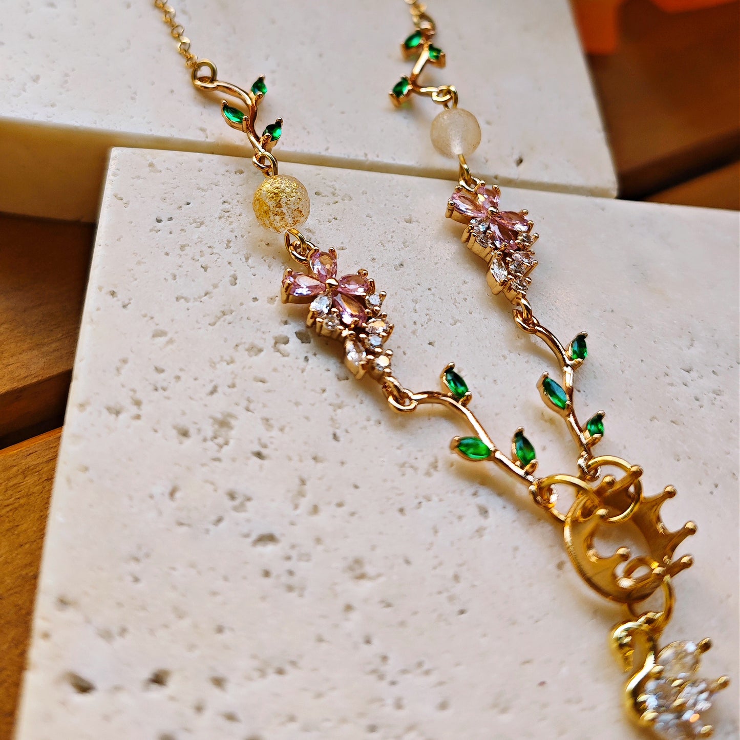 "Nettle Weavings" Necklace