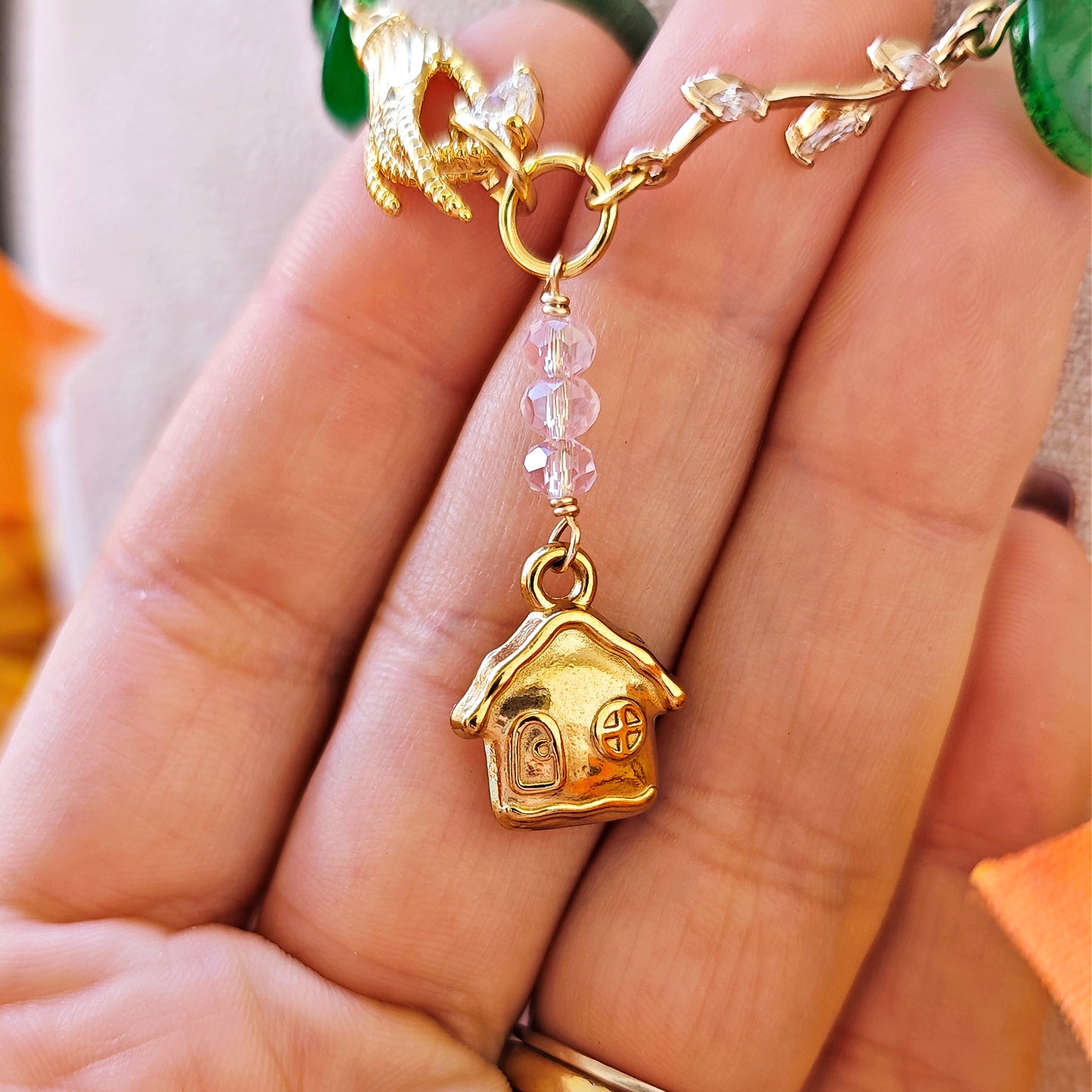 "Follow the Crumbs" Necklace