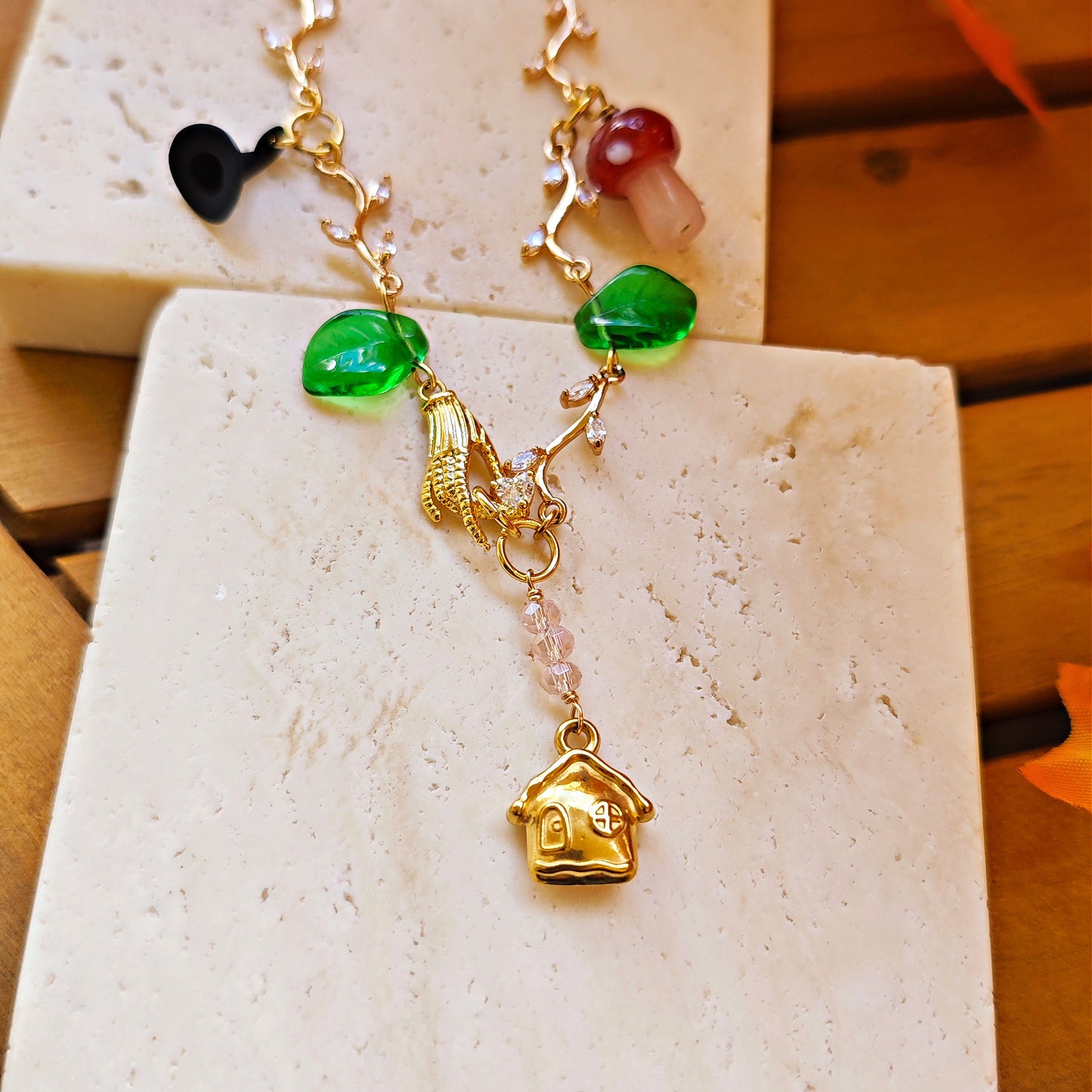"Follow the Crumbs" Necklace