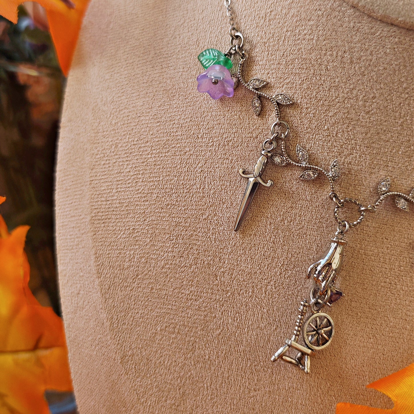 "Through the Thorns" Necklace