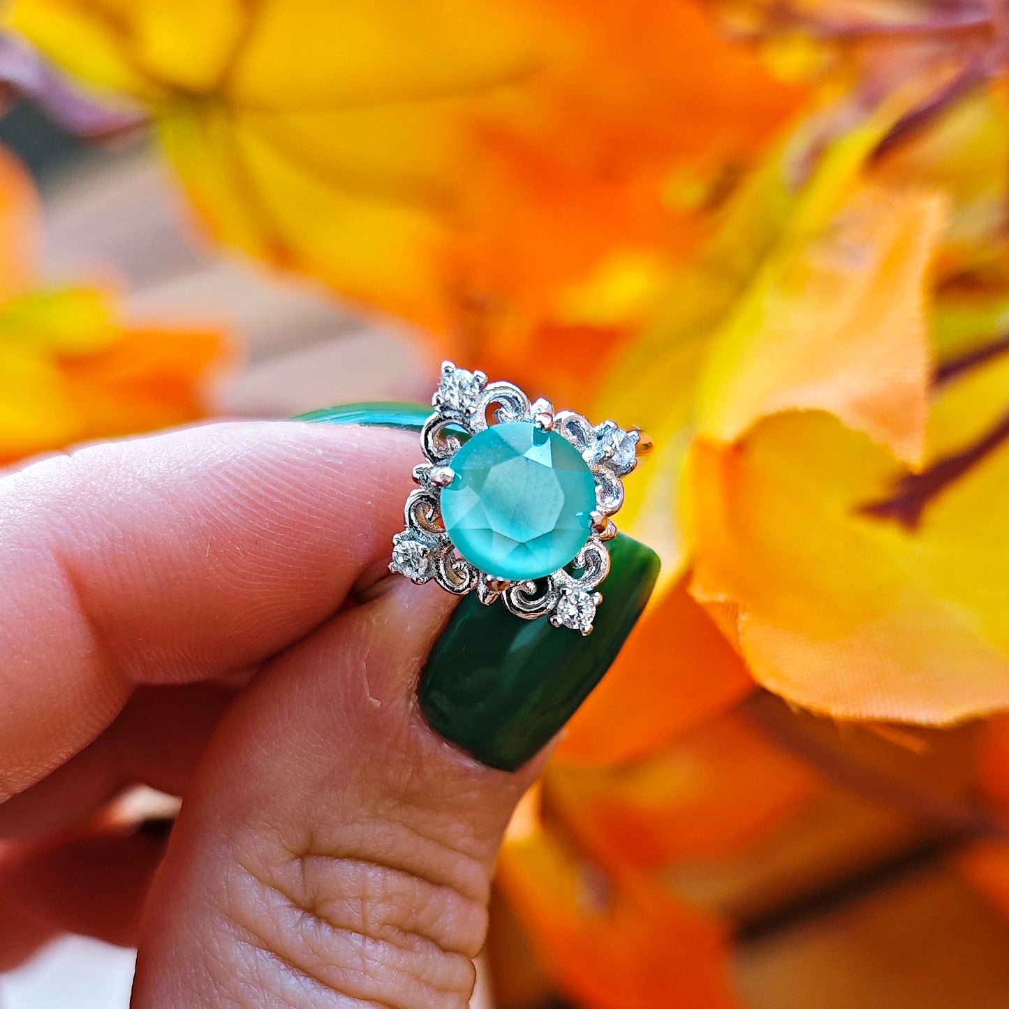 "The Snow Queen" Ring, 925 Sterling Silver